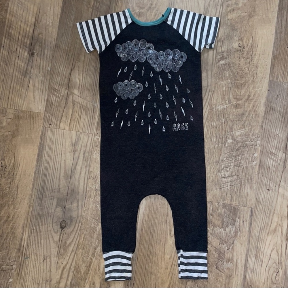 2T Rags to Raches romper